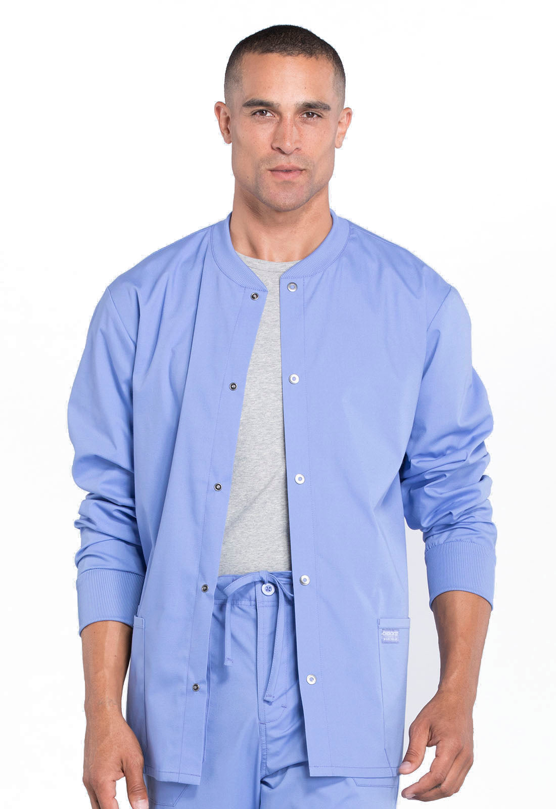 Men's Men's Snap Front Jacket - Ciel